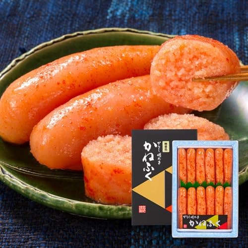 【かねふく公式ストア】かねふく 明太子 1kg 無着色 一本物 (3Lサイズ) 大容量明太シリーズ｜ 辛子明太子 訳あり 太腹 お取り寄せ