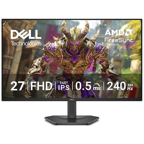 【Amazon.co.jp限定】Dell SE2726HG 27インチ ゲーミングモニター(3年保証/FHD/IPS,非光沢/HDMIx2,DPx1/sRGB99%/傾き調整/0.5ms,240Hz/AMD FreeSync™ Premium)
