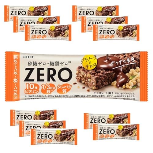 ロッテ ゼロ グラノーラチョコバー 1本入×12個