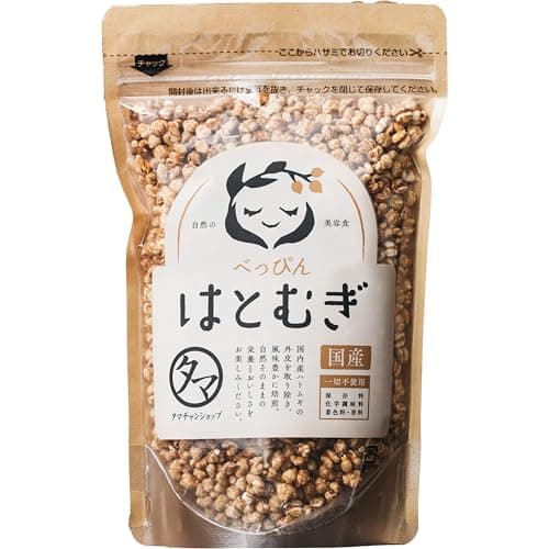 タマチャンショップ べっぴんはとむぎ スナックタイプ 国産はとむぎ 500g