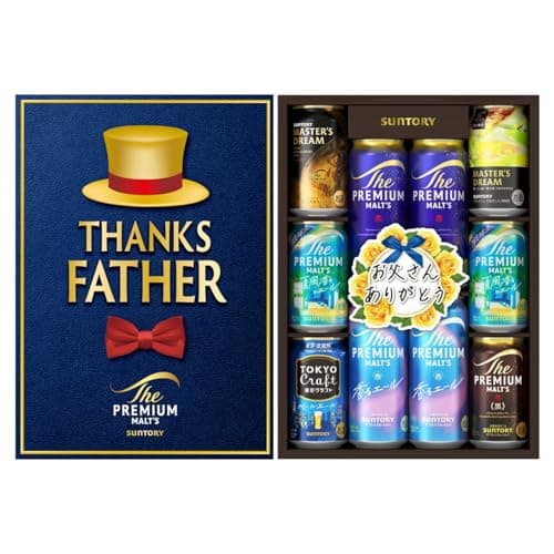 【父の日ギフト】ザ・プレミアム・モルツ 東京クラフト 7種ビールギフトセット 350ml 6本 500ml 4本 10本入 [人気7種セット 父の日 酒]【 Amazon.co.jp限定 】