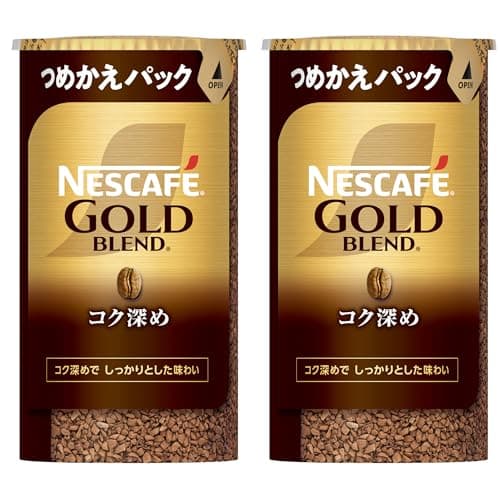 ネスカフェ ゴールドブレンド コク深め エコ&システムパック 95g×2本(95杯分),レギュラー ソリュブル コーヒー,詰め替え用