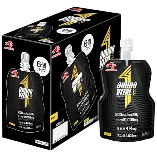 アミノバイタル BCAA 電解質 アミノ酸 過去最大量配合 10,000mg クエン酸 3,000mg ONE 130g×6本 塩レモン味