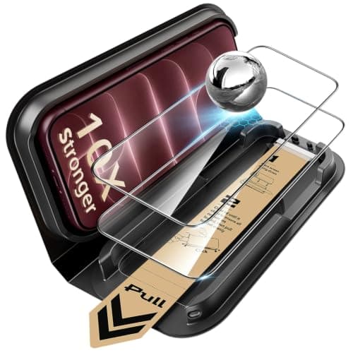 ESR iPhone 17 Pro ガラスフィルム 2枚入り AR反射防止 10X保護 米軍MIL規格 秒貼革命 ArmoritePro