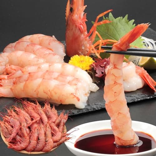 ますよね 大サイズ 天然赤エビ 大容量 2kg 50～60尾前後 赤えび 赤海老 えび エビ 海老 お取り寄せ 刺身 グルメ