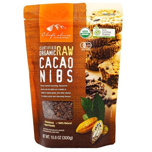シェフズチョイス オーガニック ローカカオニブ 300g~3kg 非加熱 RAW製法 クリオロ種ブレンド 有機JAS USDA ACO (1 : 300g x 1袋)