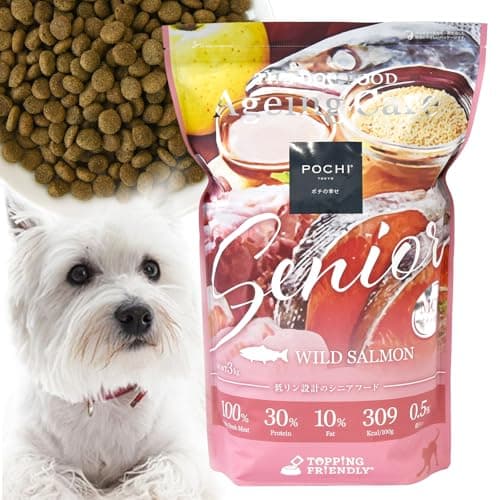POCHI ザ・ドッグフード エイジングケア シニア ワイルドサーモン 3kg ポチ シニア犬