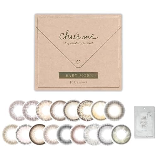 新色追加 カラコン chu's me チューズミー ワンデー 1箱10枚入 【マスクシート付き】
