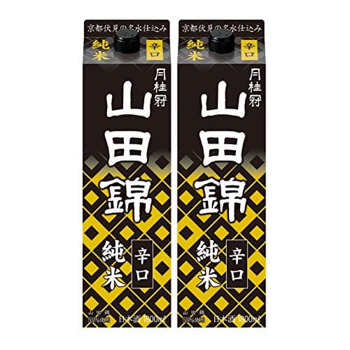 【山田錦55%使用/すっきり辛口】月桂冠 山田錦純米パック [ 日本酒 15 辛口 日本 京都府 1.8L×2本 紙パック ]