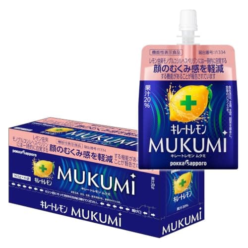 キレートレモン MUKUMIゼリー165g×6個 機能性表示食品 むくみ