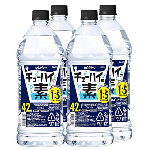 【国産ウォッカ】 合同酒精 ビッグマン チューハイの素 [ 濃縮カクテル 42度 2L×6本 ]