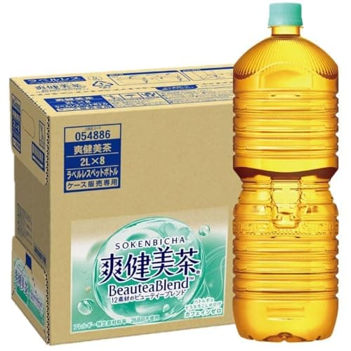 [Amazon限定ブランド]CCL 爽健美茶ラベルレス2LPET×8本