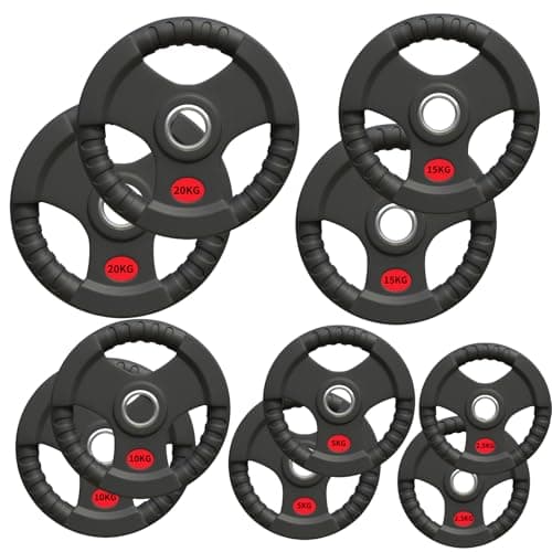 ■大手24時間ジムも導入■バーベルプレート セット 計105kg(20kg×2枚,15kg×2枚,10kg×2枚,5kg×2枚,2.5kg×2枚) 50mm径シャフト対応 ラバープレート オリンピックシャフト ベンチプレスセット バーベル ウエイトトレーニング バーベルセット ジム スクワット