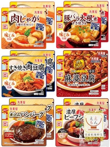 レトルト食品 常温保存 惣菜 詰め合わせ 本格 おかず 6種12食 セット 丸美屋 レトルト お惣菜 レンジ対応 食品 国産乾燥野菜