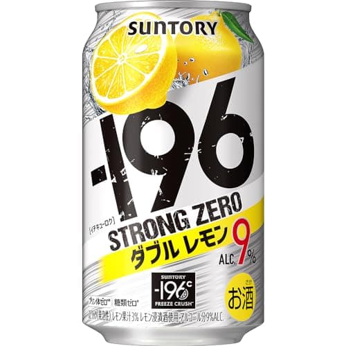 サントリー-196℃ ストロングゼロ ダブルレモン [ チューハイ 350ml×24缶 ]