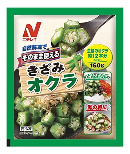 [冷凍] ニチレイ そのまま使えるきざみオクラ160g×10袋