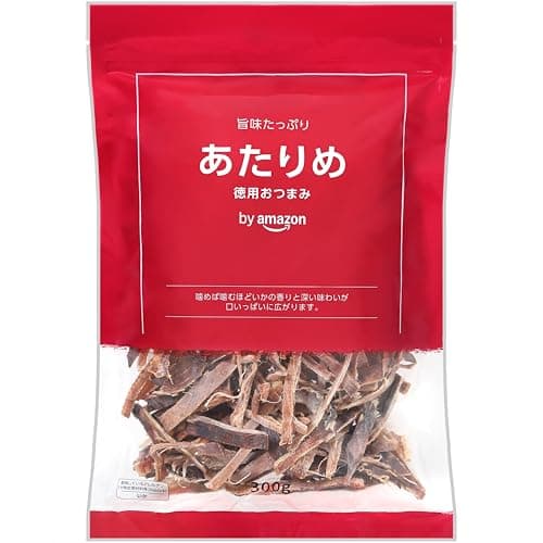 by Amazon あたりめ 300g 大容量 チャック付き袋