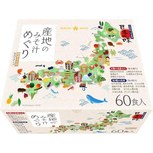 ひかり味噌 産地のみそ汁めぐり 60食