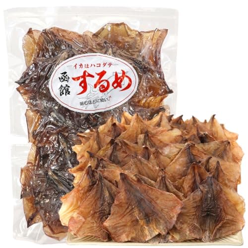 函館えさん昆布の会 いか耳 函館 するめ耳 国産 無添加 400g (C)