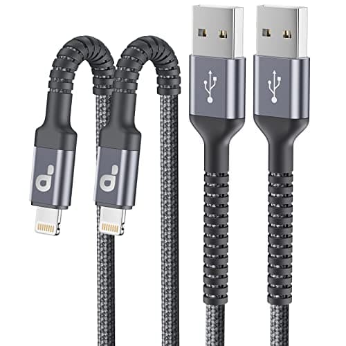 iPhone 充電ケーブル 2M 2本セットライトニングケーブル MFi認証 急速充電 高耐久 データ転送 断線防止あいふぉんじゅうでんコード