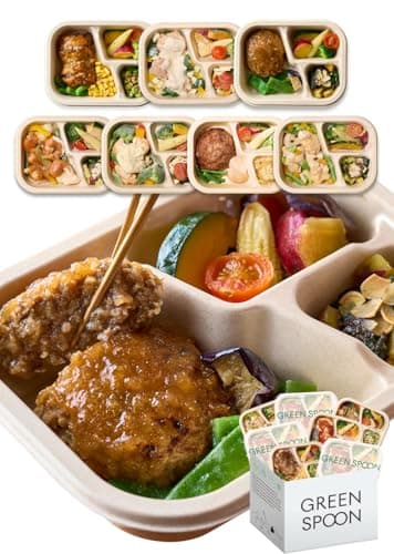 グリーンスプーン DELI BENTO 人気セット 7食 【 たんぱく質 低糖質 1食分の野菜 ダイエット 冷凍食品 冷凍弁当 】