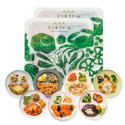 三ツ星ファーム シェフセレクト おかず監修シェフ 14食 冷凍弁当 ダイエット 低糖質 高タンパク質 低カロリー