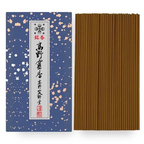 高野山大師堂 銘香高野霊香 線香 お香 お供え 仏壇用 お寺の香り 大箱 約350本入 長さ13.5cm 日本製