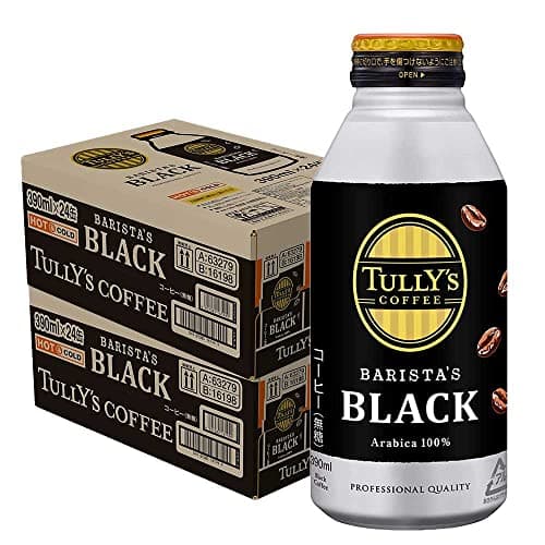 まとめ買い　伊藤園 タリーズコーヒーバリスタズブラック 390ml×24本× 2ケース