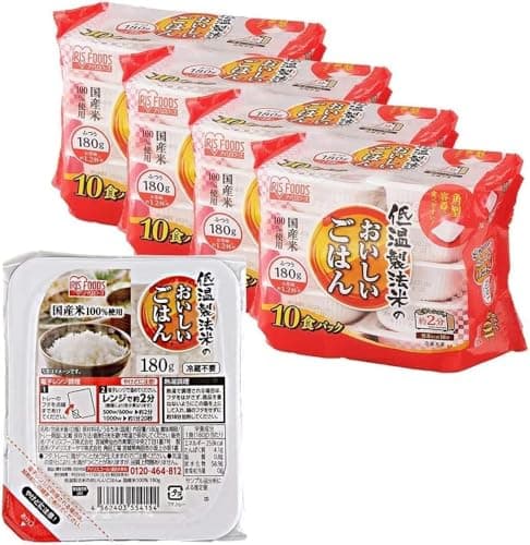 アイリスオーヤマ パックご飯 180g×40個 国産米 100% 低温製法米