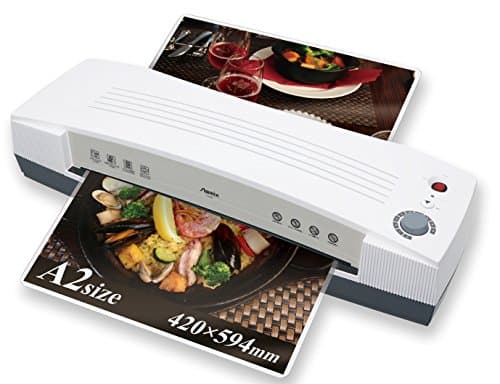 アスミックス ラミネーター L402A2 4本ローラー 業務用 大型 ホワイト A3 A4 100μ 150μ 逆転スイッチ 温度調整 学校 掲示