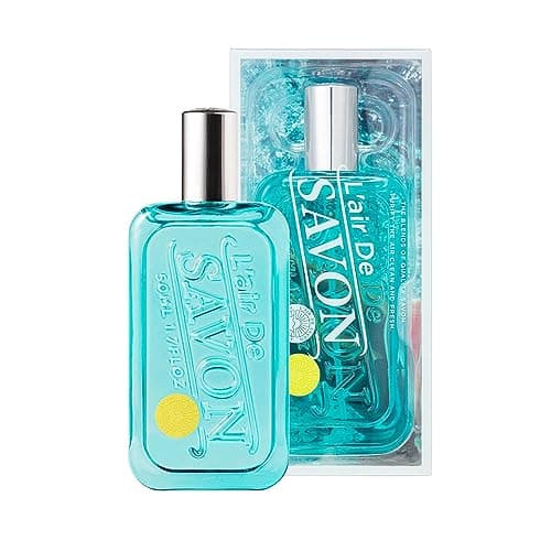 L'air De SAVON(レールデュサボン) 【シャワーを浴びた後の心地よさを感じる香り】 オードトワレ フィーリングブリーズ 50ml 香水 メンズ レディース せっけん クリアパッケージ