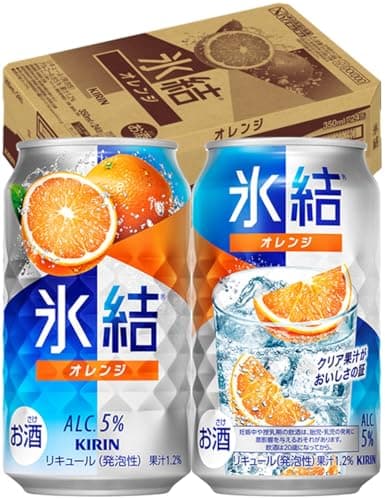 氷結 チューハイ350ml×24本 キリン 氷結 オレンジ サワー 酎ハイ お酒