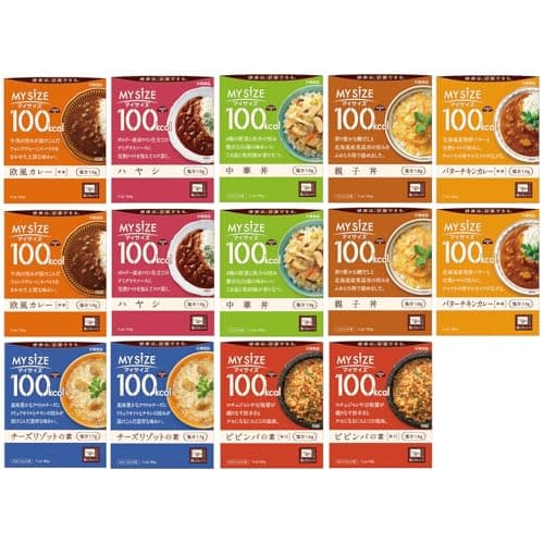 マイサイズ 大塚食品 2週間セット 14食 パウチ【セット買い】【Amazon.co.jp限定】