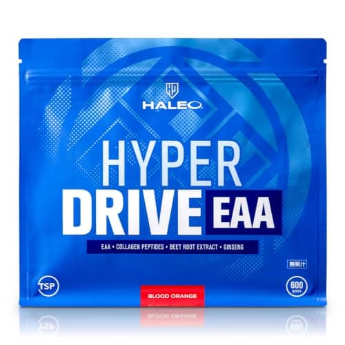 HALEO ハイパードライブ EAA パフォーマンス強化 コラーゲン ビーツ アストラジン 人工甘味料不使用 ブラッドオレンジ味 600g