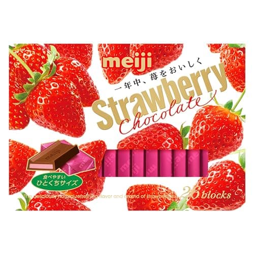 明治チョコレート ストロベリーチョコレートBOX 120g×6個