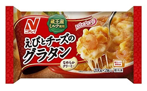 [冷凍] ニチレイ えびとチーズのグラタン 200g×2×4袋