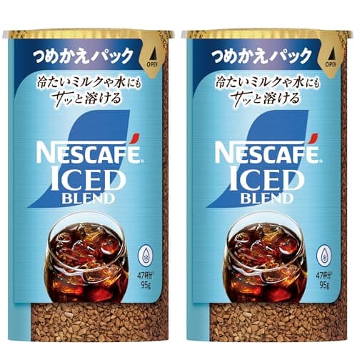 ネスカフェ アイスブレンド エコ&システムパック 95g×2本 (95杯分)