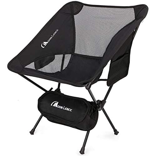 MOON LENCE アウトドア チェア キャンプ 椅子 折りたたみ コンパクト 超軽量 耐荷重150kg 収納袋付き 多色/1個入り/2個セット