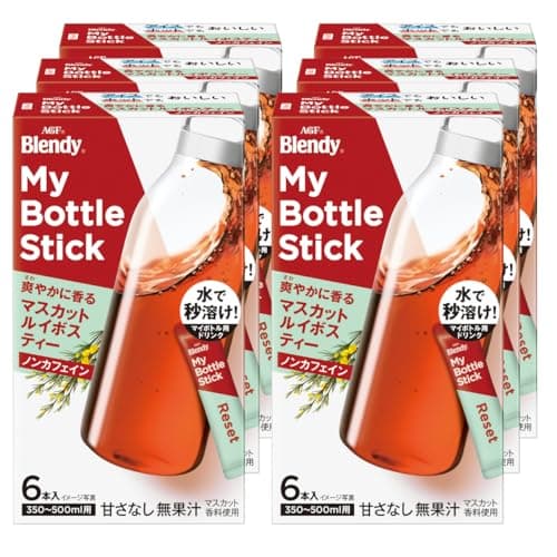 AGF ブレンディ マイボトルスティック 爽やかに香る マスカットルイボスティー 6本×6箱 【 マスカットティー 】【 フルーツティー 】【 水筒用 】