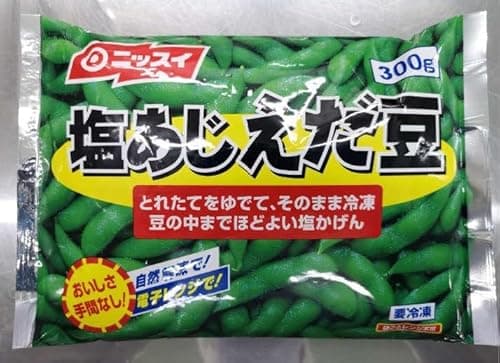 [冷凍] ニッスイ 塩あじ茶豆300g×10