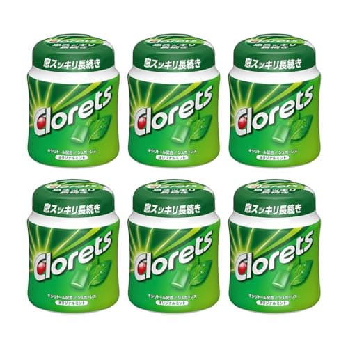 モンデリーズ クロレッツ オリジナルミントボトル 140g ×6個
