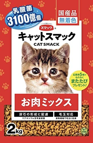 スマック キャットスマック お肉ミックス 2kg キャットフード