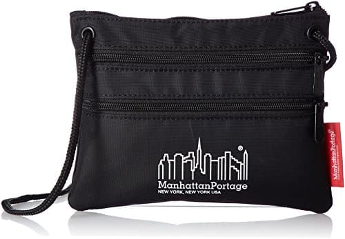 [マンハッタンポーテージ] 正規品【公式】Triple Zipper Pouch サコッシュ TRIPLE ZIP POUCH Black