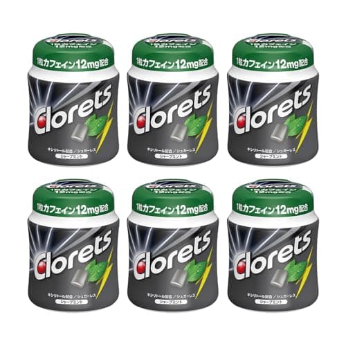 モンデリーズ クロレッツ クロレッツXPシャープミントボトル 140g ×6個