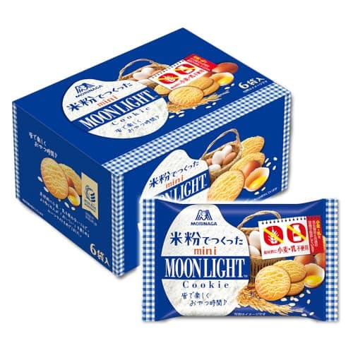 森永製菓 米粉でつくったミニムーンライト 198g(33g×6袋）