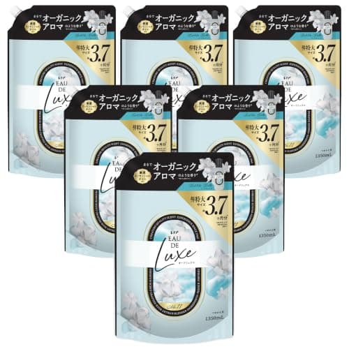 レノア【最高級の香り】オードリュクス【ケース品】柔軟剤 バブルバスの香り 詰め替え 1350mL×6袋
