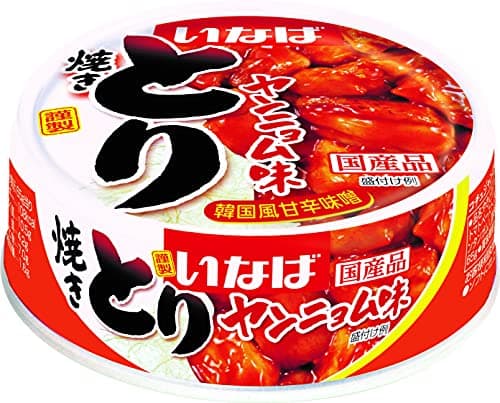 いなば食品 いなば 国産 焼きとり ヤンニョム味 65g×24缶