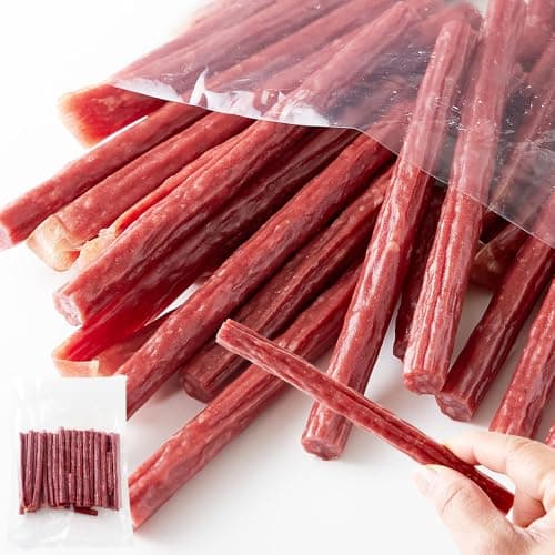 天然生活 ジューシーカルパス (500g) おつまみ おやつ 国内製造 大容量 ドライソーセージ 簡易包装 (【無選別】ロングタイプ)