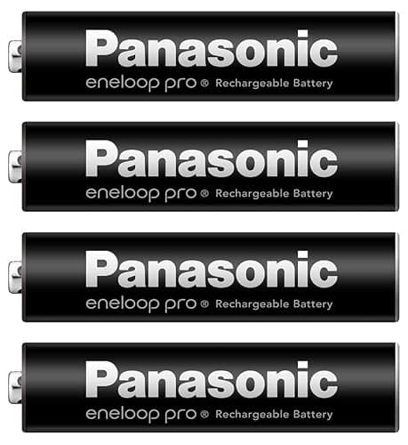パナソニック eneloop pro 単4形充電池 4本パック ハイエンドモデル BK-4HCD/4H 充電式ニッケル水素電池 NI-MH AAA battery min.930mAh 150回繰り返し 充電済 日本製 〔BK-4HCD/4HA 同等品〕