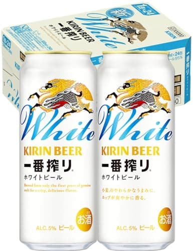 一番搾り ホワイト ビール キリン 500ml 24本 [かろやかで飲みやすいおいしさ]【ビール10月から減税】